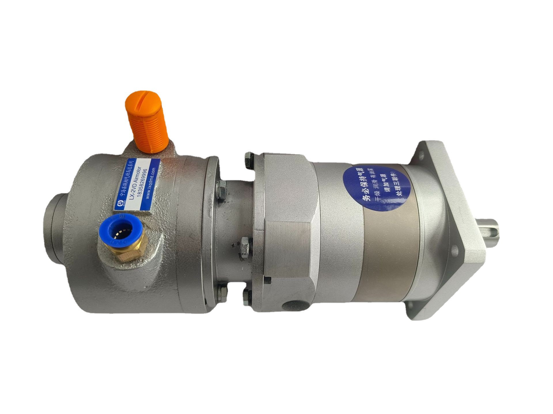 葉片式多極減速氣動馬達LX2VD、LX4VD