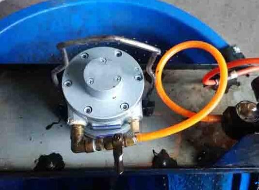 氣動攪拌機上應用 